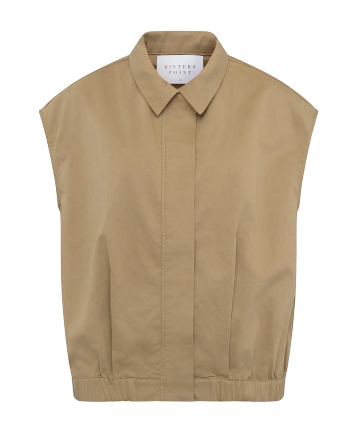 Dames gilet ecru