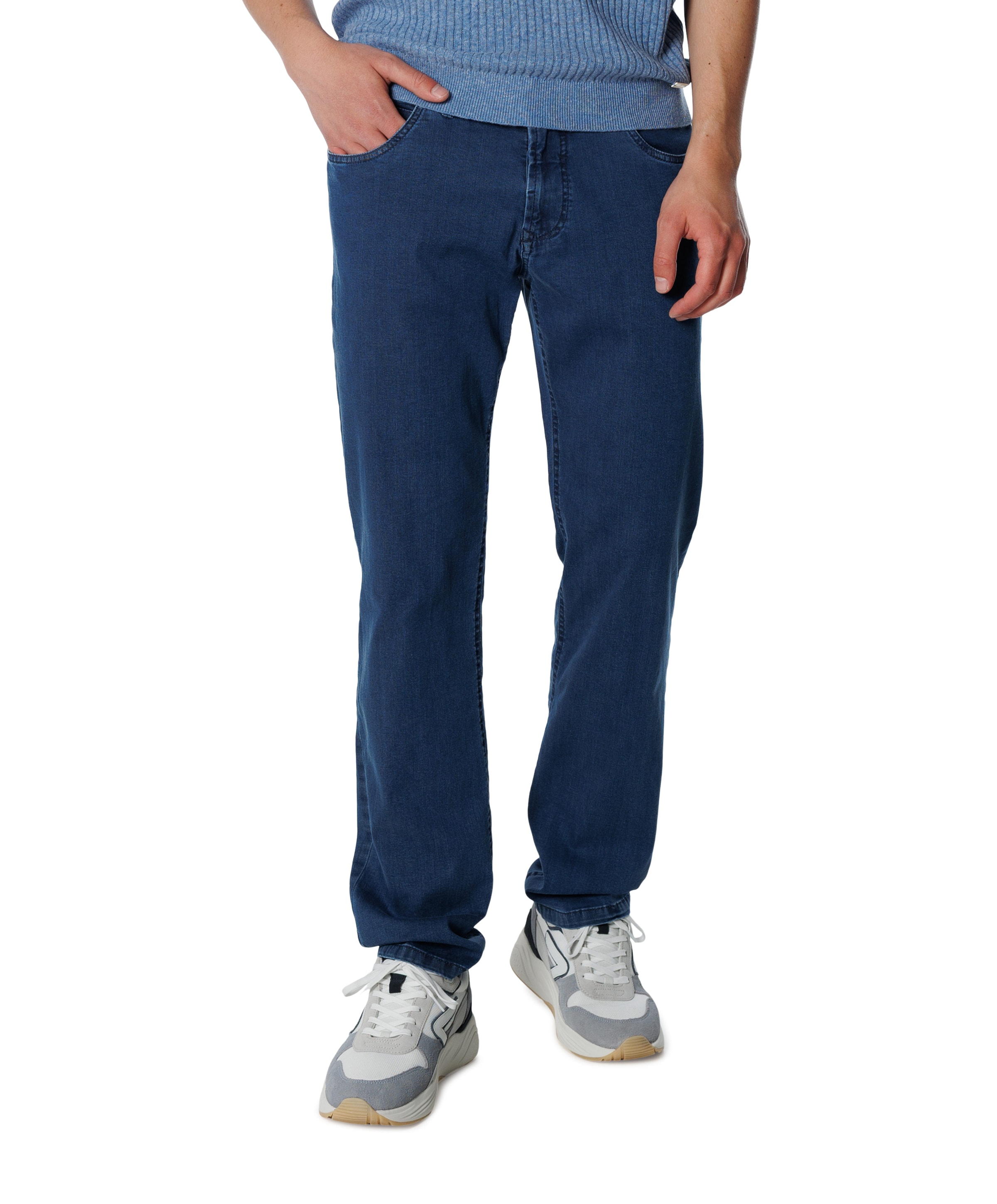 5-Pocket Modern Fit heren jeans grijs