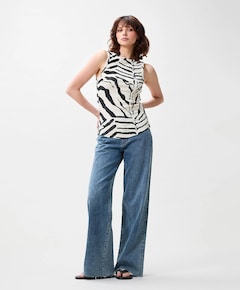 Dames top grijs