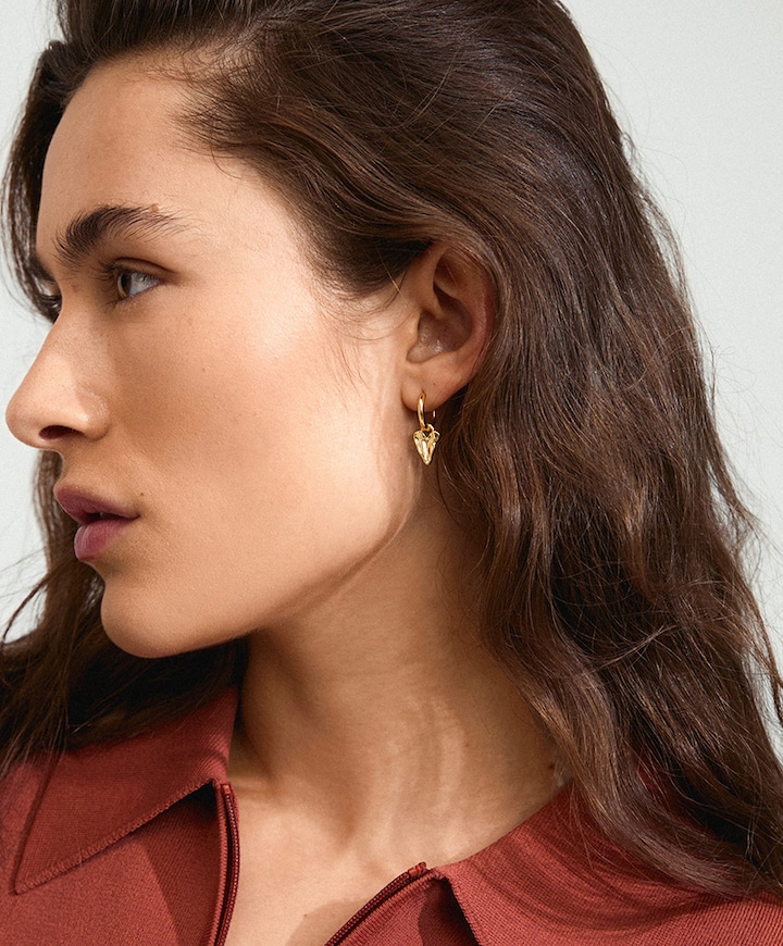 Dames oorbellen goud