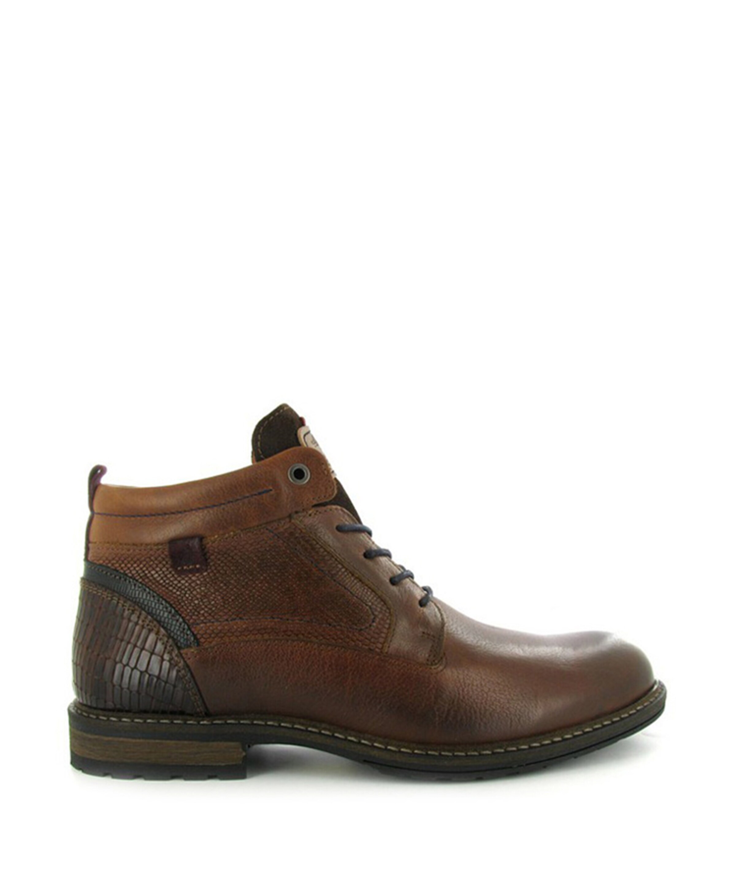 Conley  heren veterboots bruin