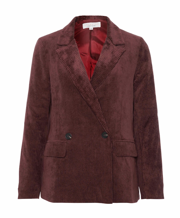 Dames blazer bordeaux