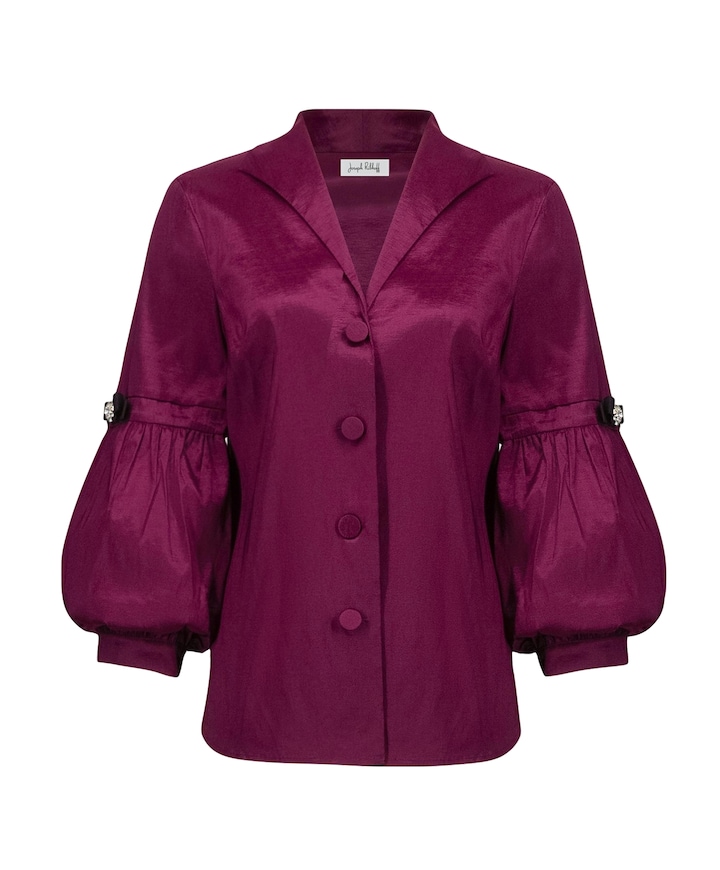 Dames blouse paars