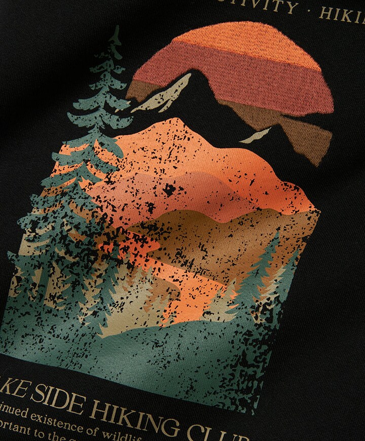 Jongens hoodie zwart