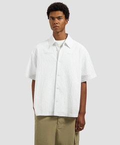 Heren overhemd korte mouw wit