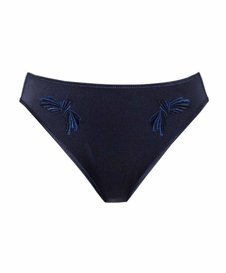 Dames slip blauw