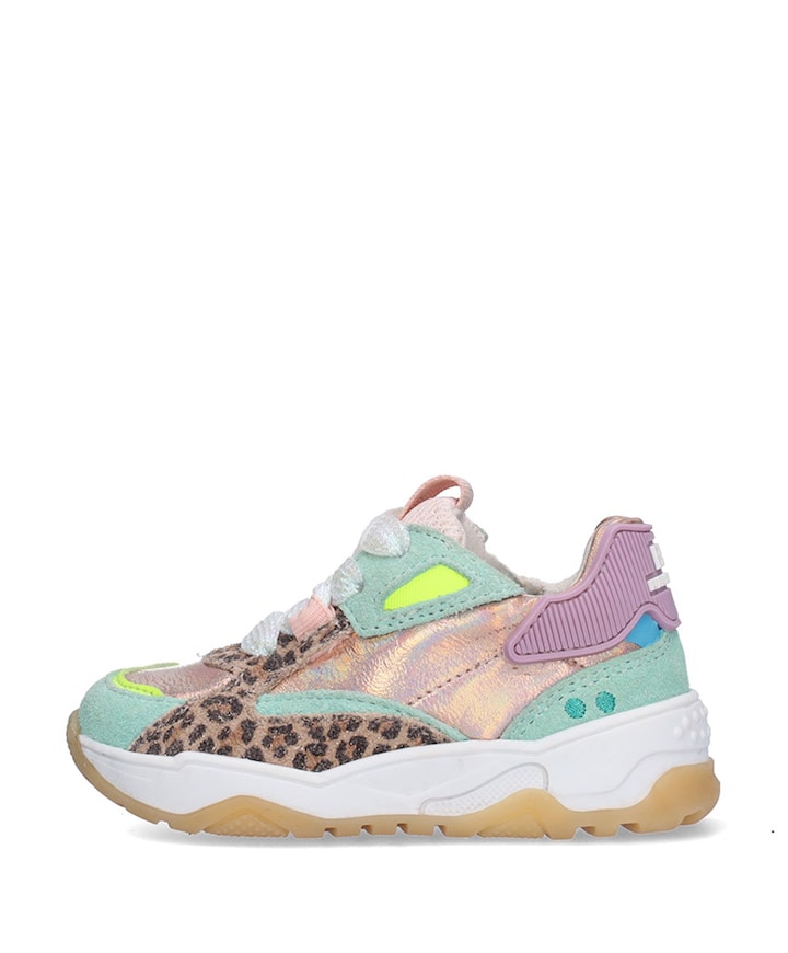 Cody Chunky meisjes sneakers groen