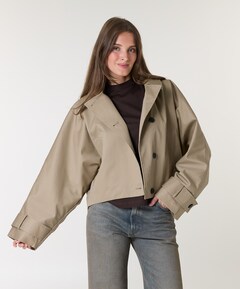 Dames jas beige