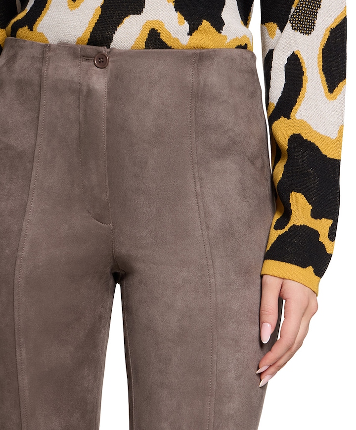 7/8 dames broek bruin