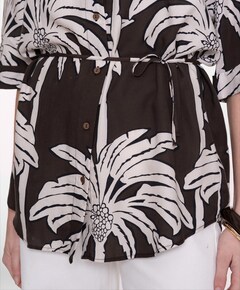 Dames blouse bruin