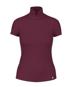 Dames T-shirt bordeaux