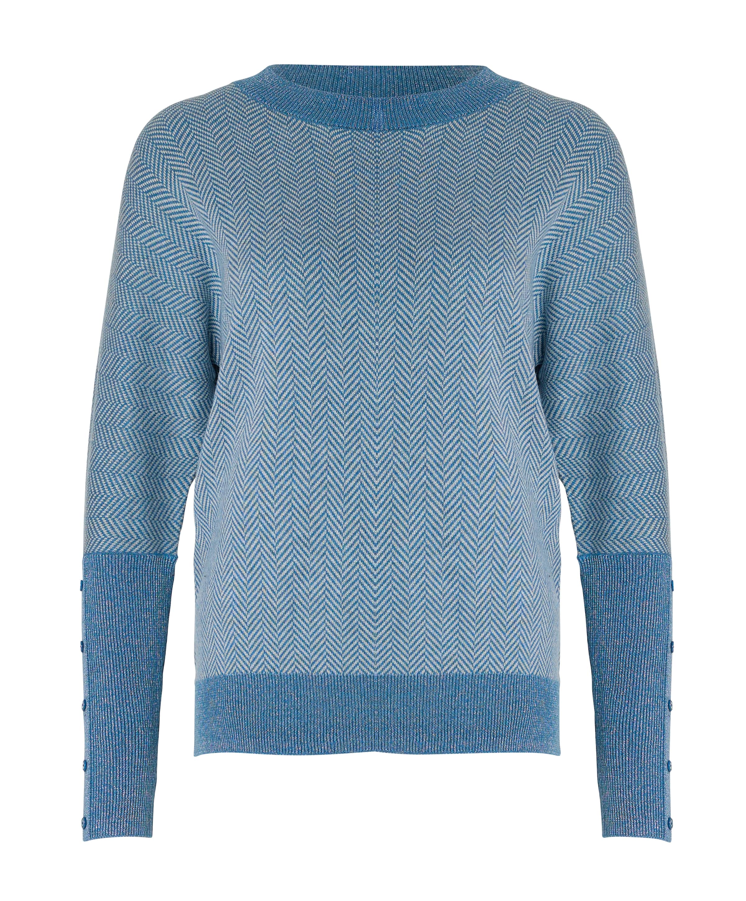 Dames trui blauw