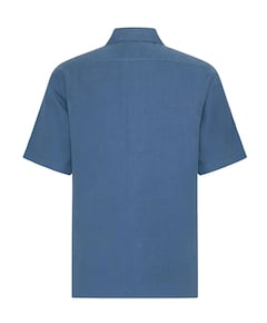 Heren overshirt blauw