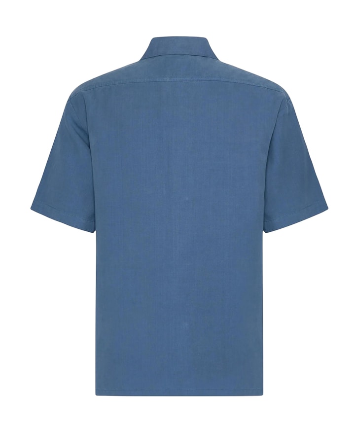 Heren overshirt blauw