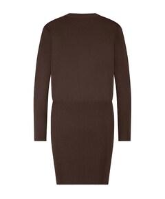 Dames jurk bruin