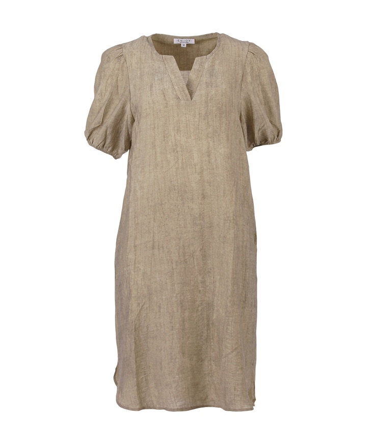 Dames jurk beige
