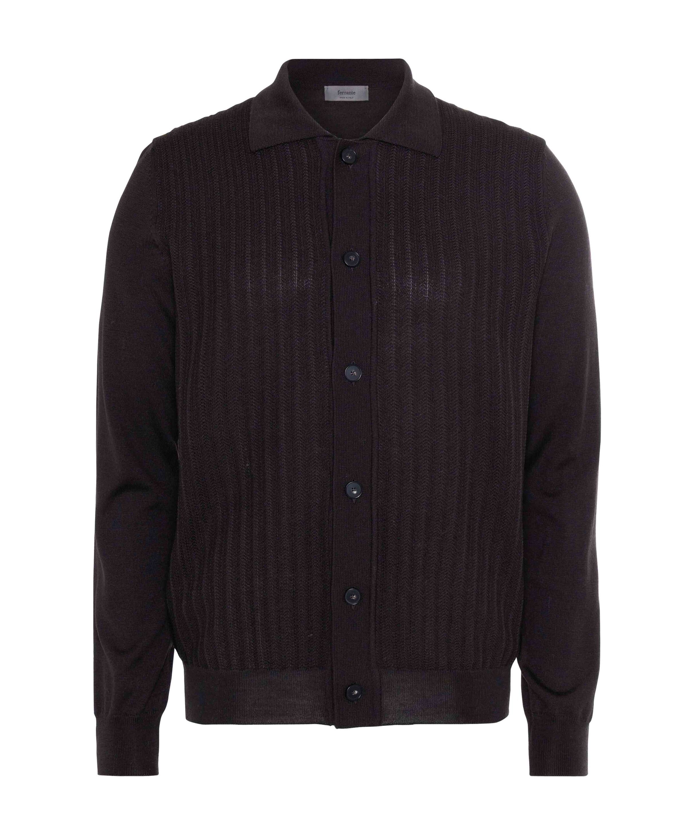 Heren vest bruin