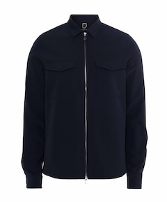 Heren overshirt blauw