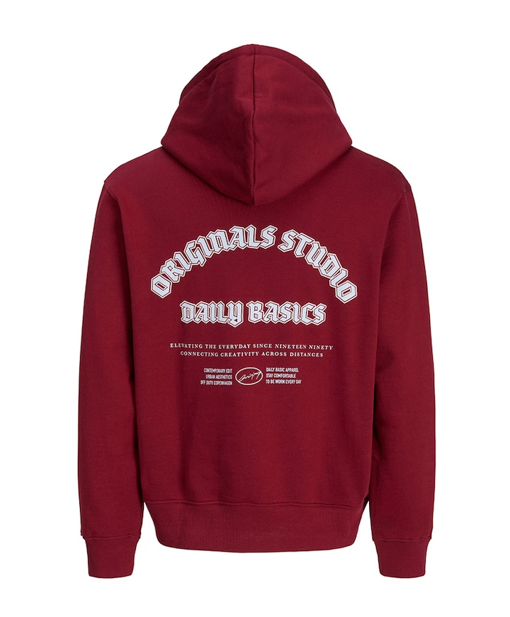 Jongens hoodie rood