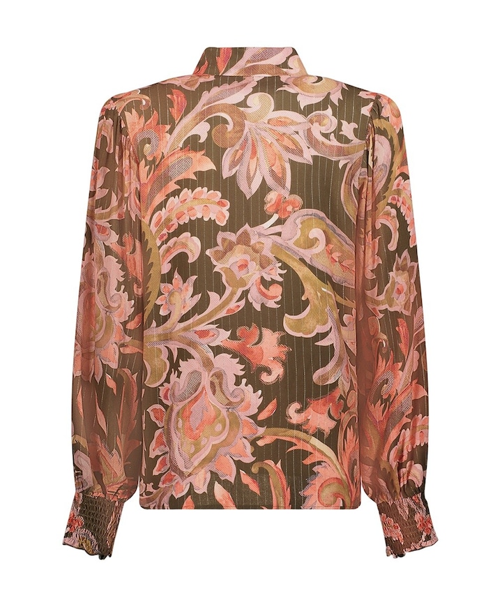 Dames blouse groen
