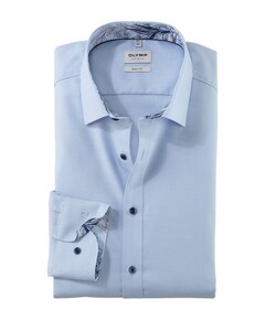 Overhemd lange mouw blauw