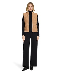 Dames bodywarmer beige