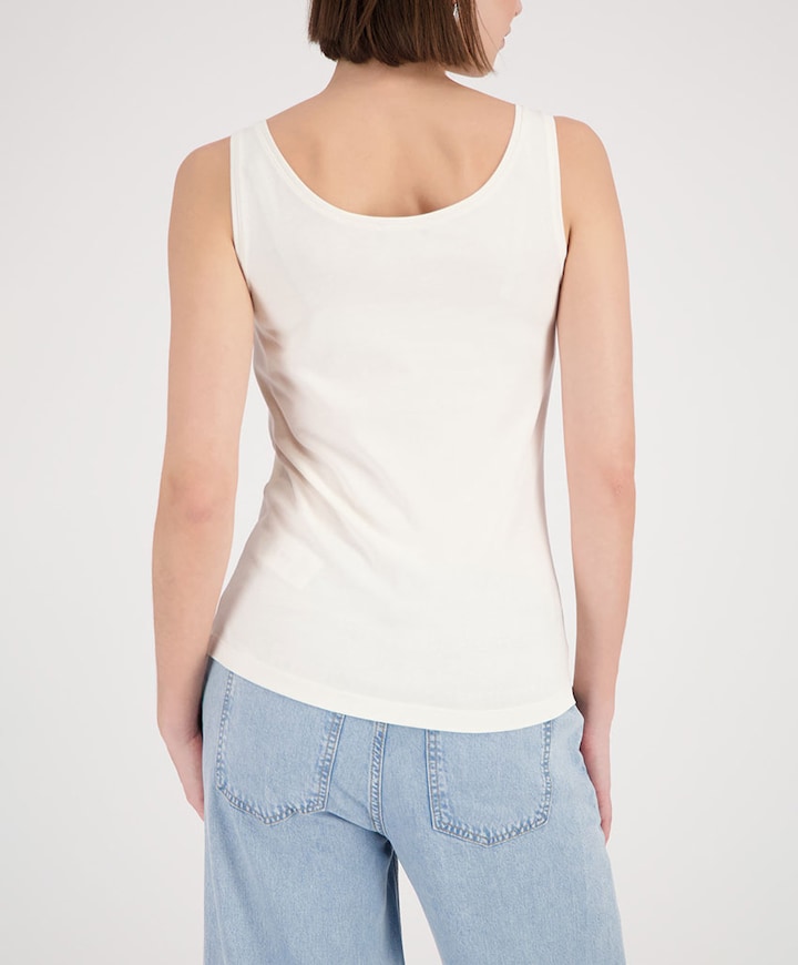 Dames top ecru