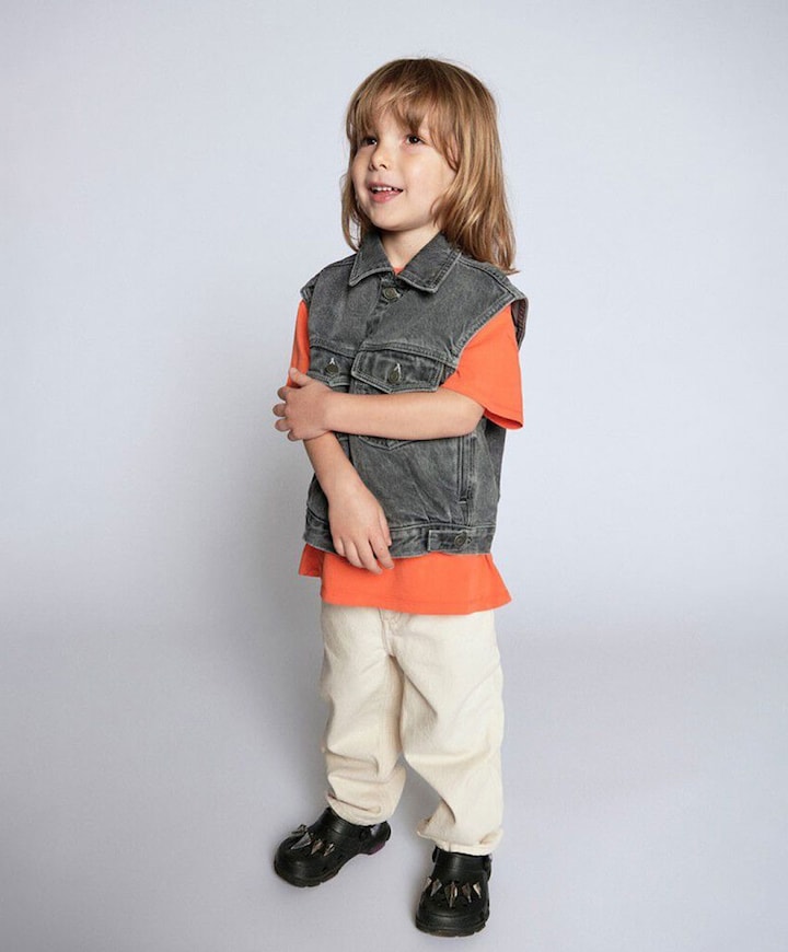 Snopdog meisjes jeans ecru