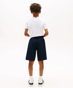 JERSEY SEERSUCKER SWEATSHORT jongens korte broek blauw