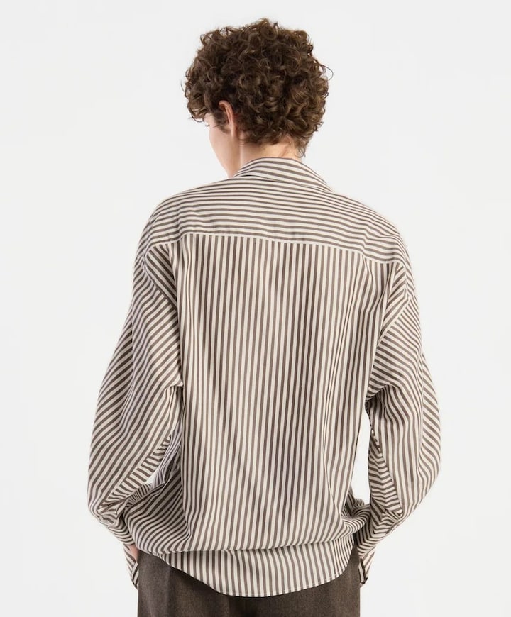 Dames blouse bruin