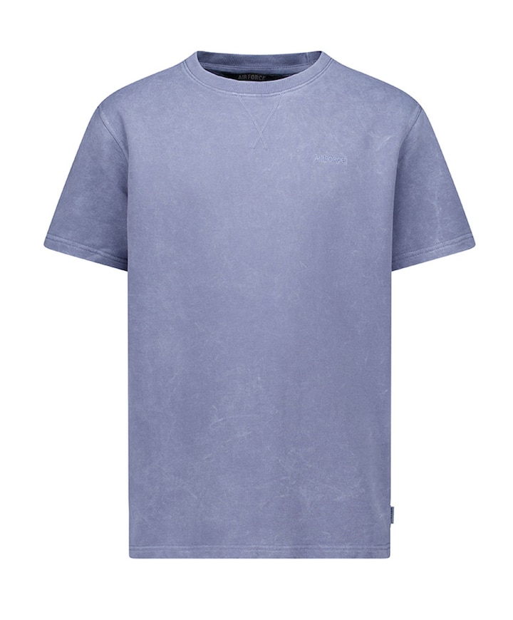 Heren t-shirt blauw