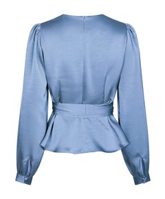 Dames blouse blauw