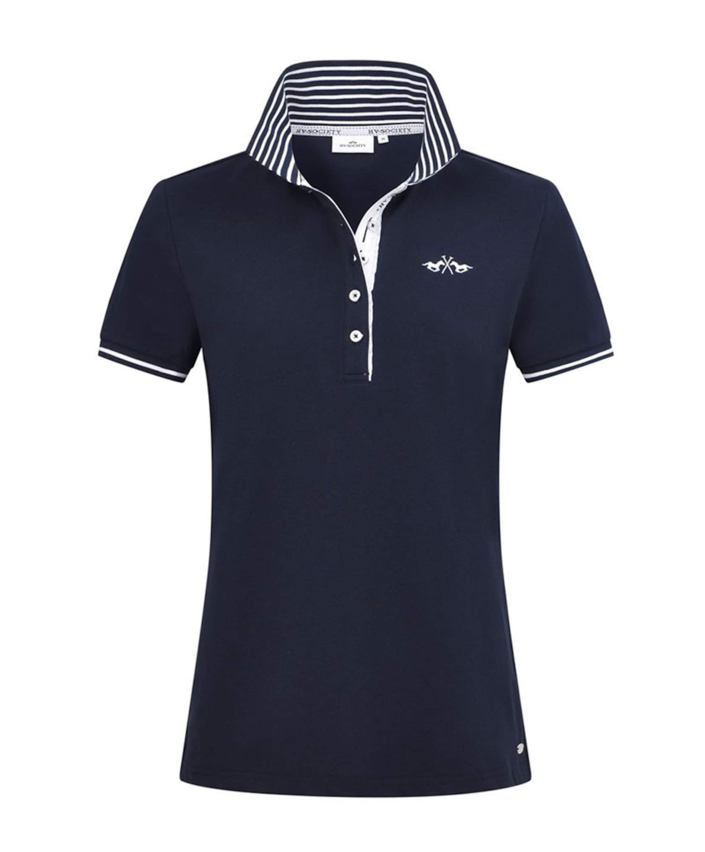 Dames polo blauw
