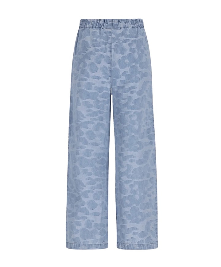 Fleur chambrey meisjes broek blauw
