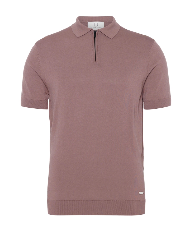 Heren polo roze