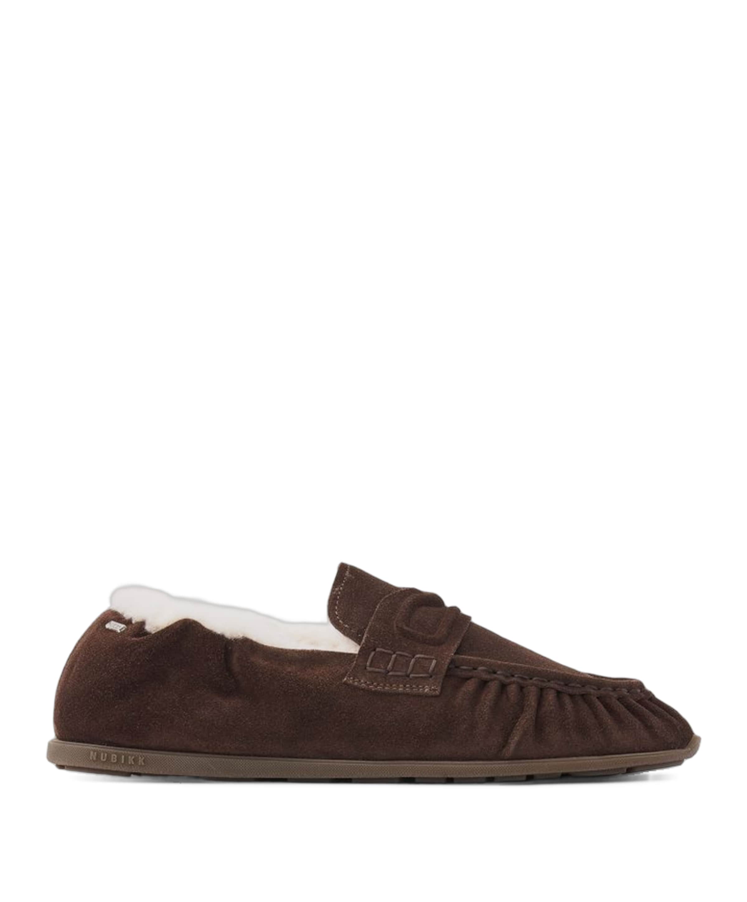 Riley Mio Fur (L) dames loafers bruin