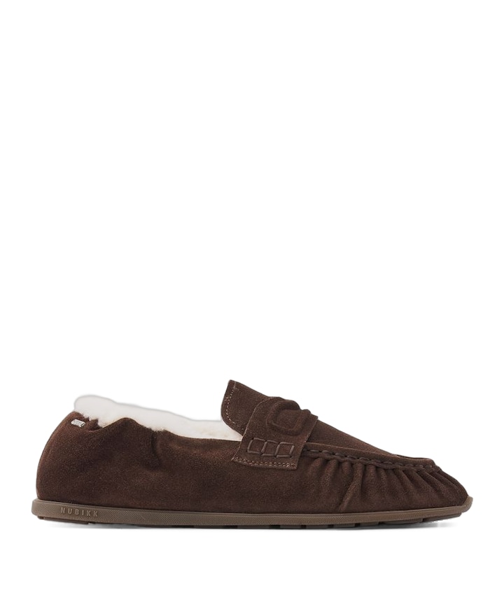 Riley Mio Fur (L) dames loafers bruin