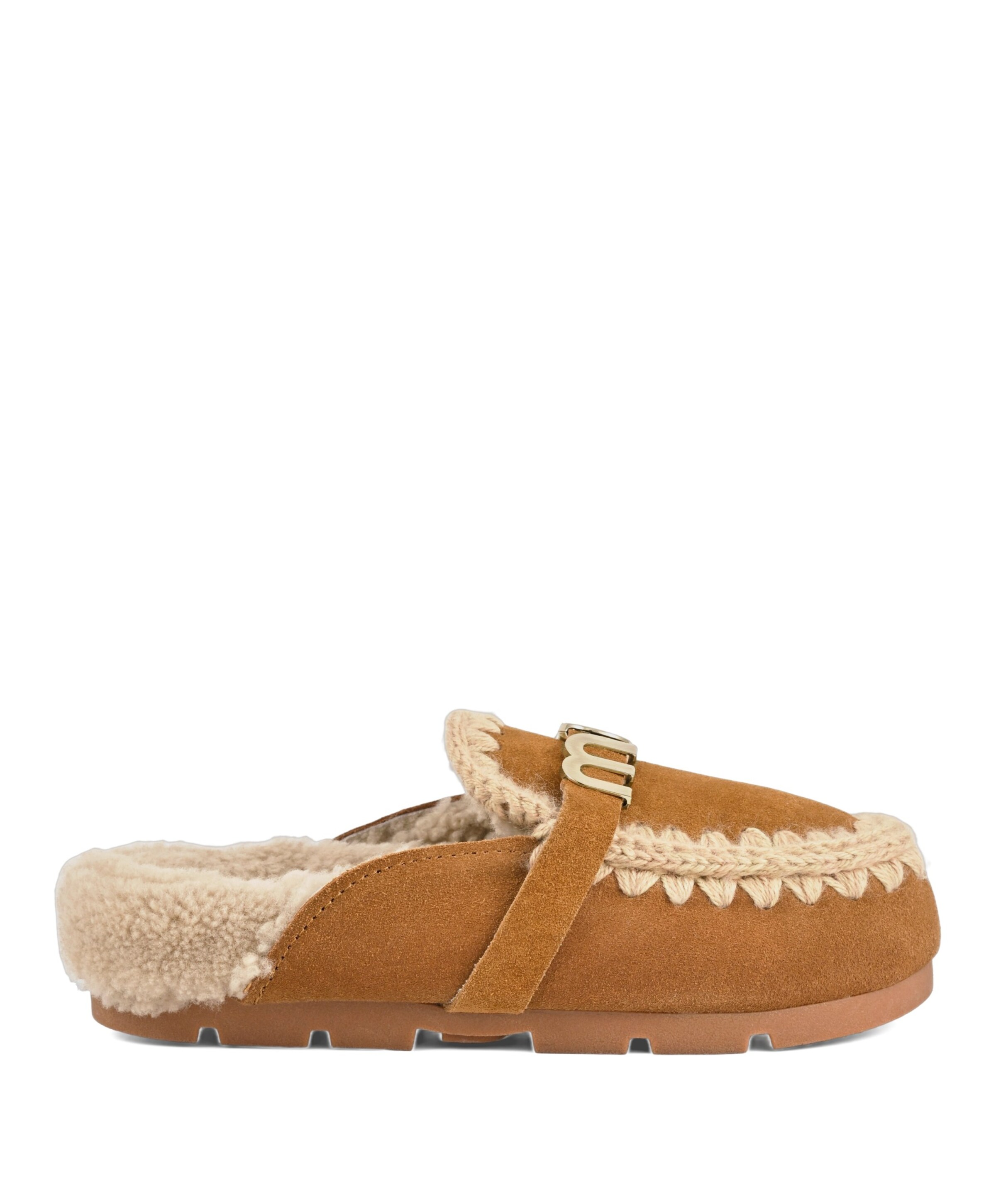 WINTER BIO SLIDE - LOGO dames clogs bruin