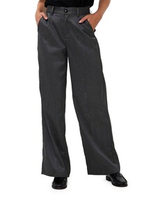 Shimmer crinkle broek grijs