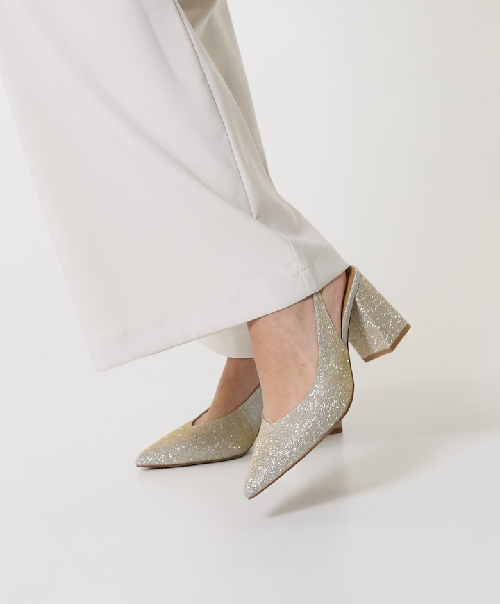 Alfonsa dames slingbacks goud
