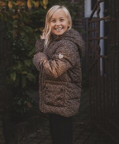 Meisjes jas bruin