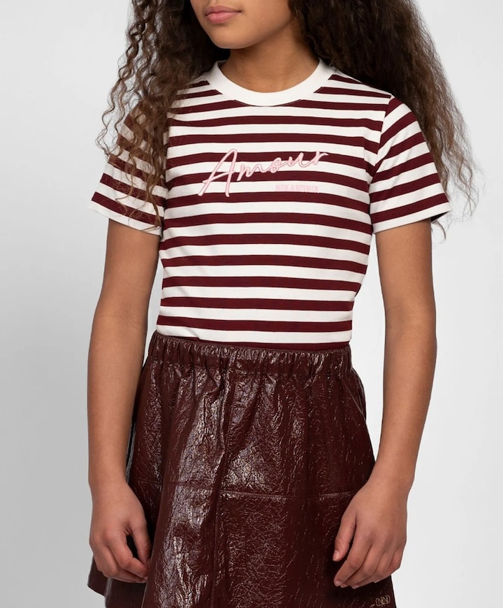 Meisjes T-shirt ecru