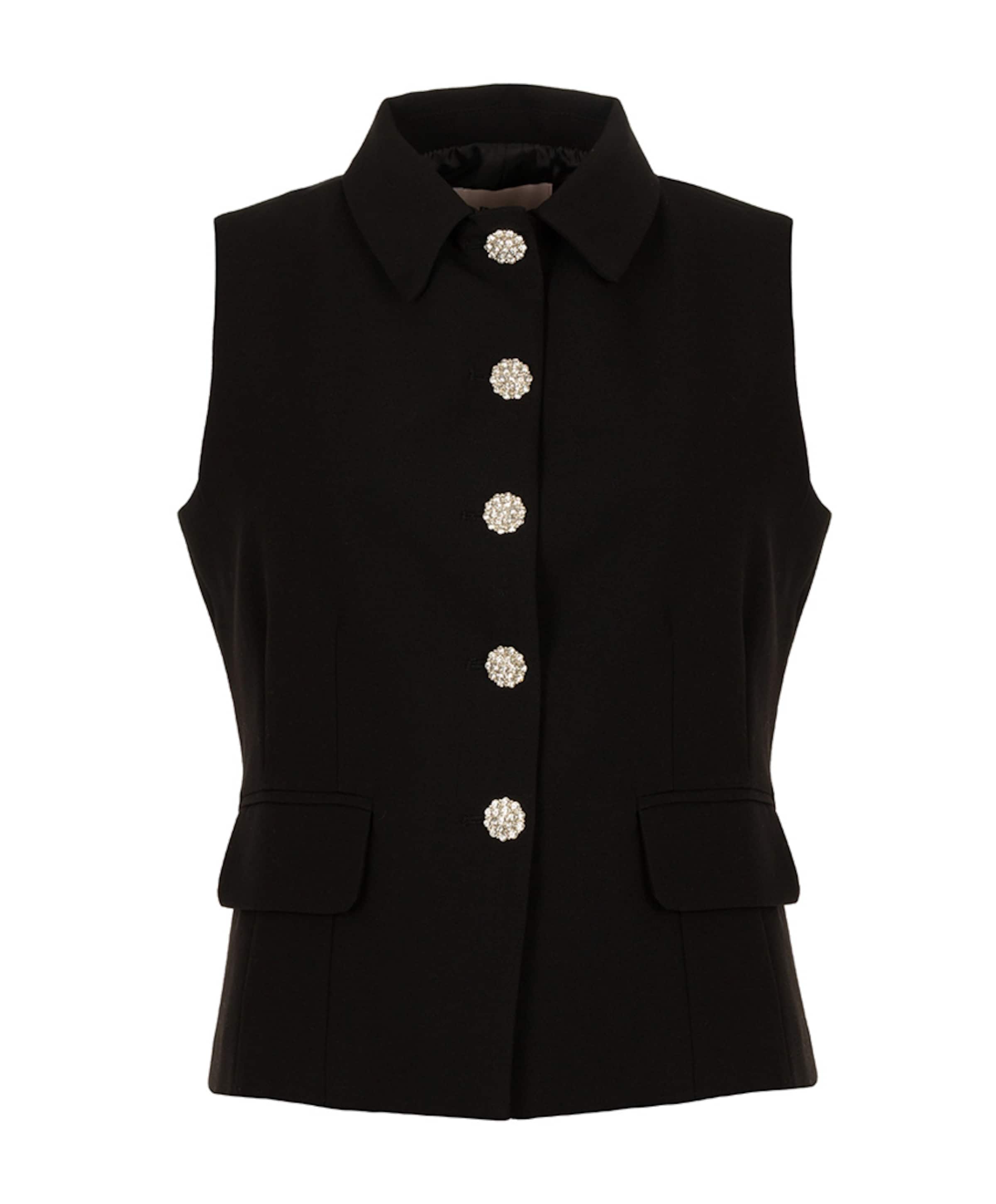 Dames gilet zwart