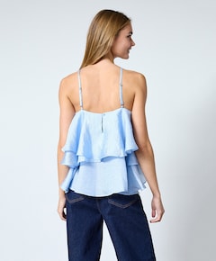 Dames top blauw