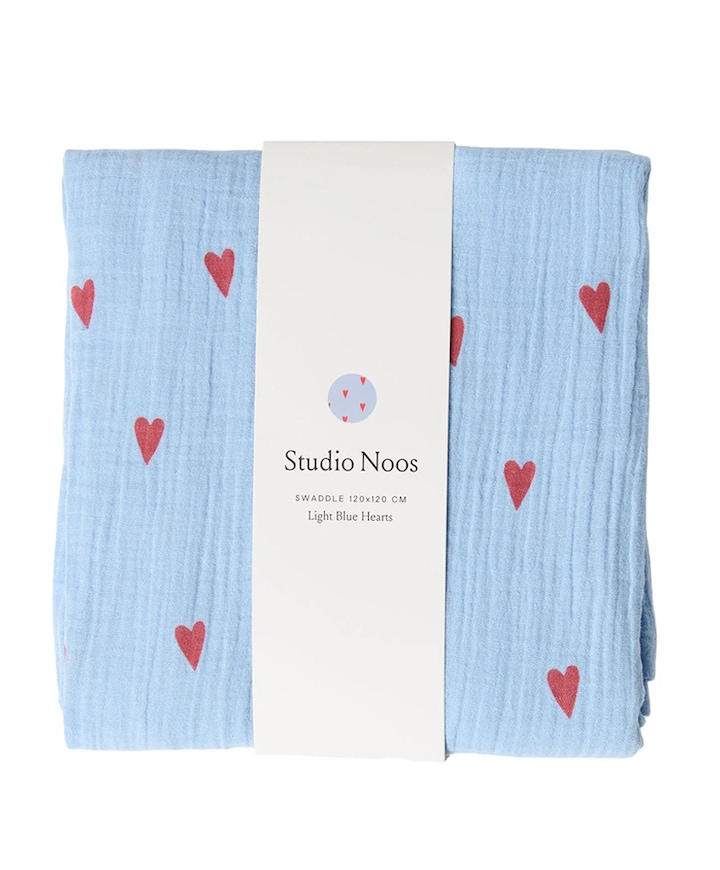 hydrofiel doek 120x120 cm blauw