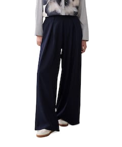 Trousers Fluid with approx inseam 82cm dames pantalon blauw