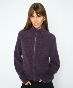 Dames vest paars