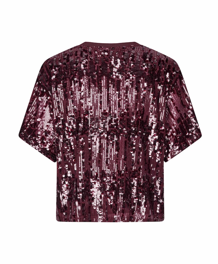 T-shirt bordeaux