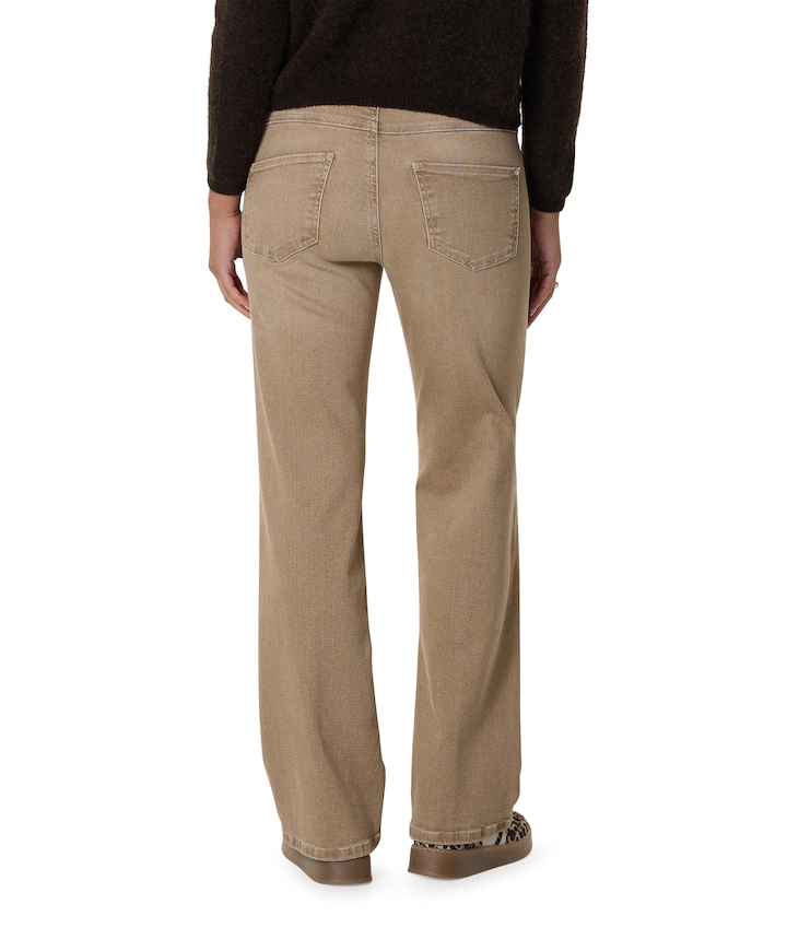 LARA dames jeans beige