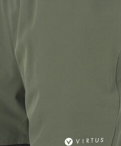 Zayne M 2-in-1 short groen